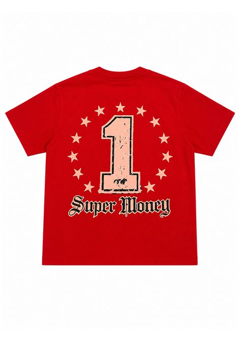 T-shirt con strass ARTSUPERMONEY KIDS | SMJTS04959RED